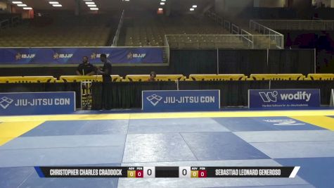 SEBASTIAO LEONARD GENEROSO vs CHRISTOPHER CHARLES CRADDOCK 2026 Pan Jiu Jitsu IBJJF Championship