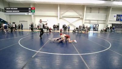 113 lbs Semifinal - Jack Holman, JWC vs Ridger Benson, Parowan