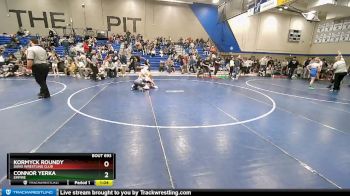 160 lbs Semifinal - Connor Yerka, Empire vs Kormyck Roundy, Davis Wrestling Club