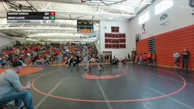 129-136 lbs Semifinal - Harper Juneau, Greybull MS vs Briar Lahoe, Thermopolis Middle School