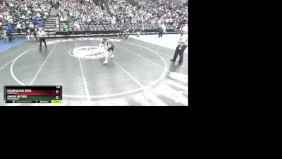 106 lbs Champ. Round 1 - Simon Boyer, Timpanogos vs Maximilian Diaz, Cedar City