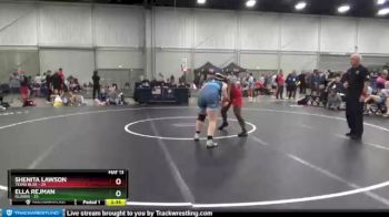 180 lbs Placement Matches (8 Team) - Shenita Lawson, Texas Blue vs Ella Rejman, Illinois