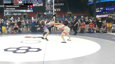 150 lbs Cons. Rd Of 16 - Tristan Stoeser, South Dakota vs Levi Chicas, Arizona