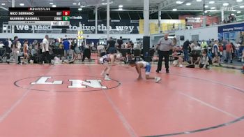 79 lbs Rr Rnd 4 - Nico Serrano, Grit Mat Club - MS vs Muirenn Bagnell, Steel Valley Renegades - MS