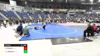 3rd Place - Cashius Cramer, Montrose Elite vs Josephae Montoya, Dove Creek Bulldogs