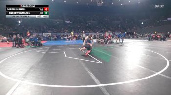 6A Boys 190 lbs Cons. Round 2 - Corbin Sunnell, Tualatin Boys vs Andrew Hamilton, Grants Pass Boys
