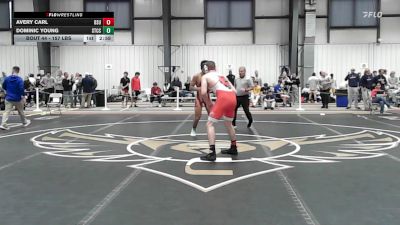 157 lbs Round Of 32 - Avery Carl, Bridgewater vs Dominic Young, Springfield Tech