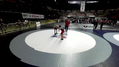 126 lbs Champ. Rd Of 16 - Jimmy Jimenez vs Alessandro Barrios, Redwood High School Wrestling
