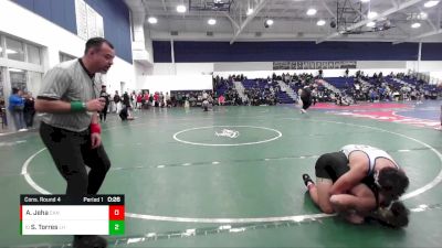 138 lbs Cons. Round 4 - Shawn Torres, La Habra vs Alex Jeha, Canyon