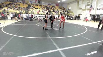 110 lbs Consi Of 8 #2 - Scarlett Parsley, Tahlequah Wrestling Club vs Analeigh Moritz, Jay Junior High