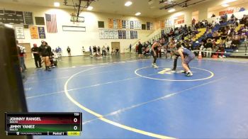 150 lbs Cons. Round 4 - Jimmy Yanez, Rialto vs Johnny Rangel, Rialto