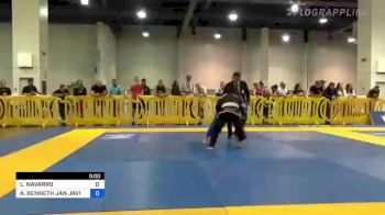 LEILANI NAVARRO vs KIM KENNETH JAN JAVIER FIGER 2022 American National IBJJF Jiu-Jitsu Championship