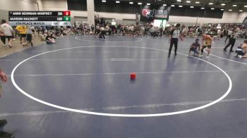 106 lbs 7th Place Match - Amir Newman-Winfrey, Sebolt Wrestling Academy vs Jaxson Hackett, Lake Gibson High School Wrestling