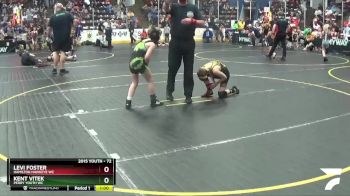 72 lbs Cons. Round 1 - Levi Foster, Hamilton Hawkeye WC vs Kent Vitek, Perry Youth WC