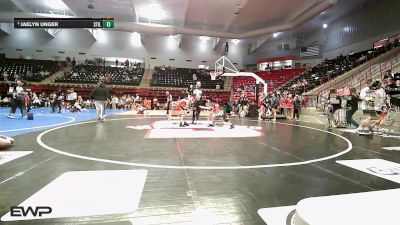 105 lbs Round 3 - Ella Dildine, BARNSDALL vs Jaelyn Unger, STILWELL