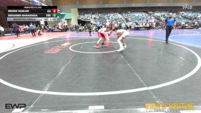 115 lbs Quarterfinal - Bronx Hanlon, Aniciete Training Club vs Benjamin Maradiaga, Elite Force Wrestling Club