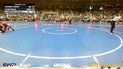 100 lbs Round Of 16 - Anthony Quiroz, Region Wrestling Academy vs Jacob Fields, Raising The Level Wrestling Club