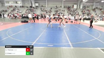 220 lbs Rr Rnd 1 - Connor Thomas, Team Thunder vs Connor Green, Guardians Of The Great Lakes