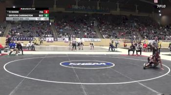 150 lbs Cons. Round 1 - Bryson Carrington, Mason County vs Tj Dixon, Fort Campbell
