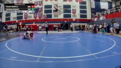 152 lbs Semifinal - Calio Zanella, Burrell vs Mason Horwat, Derry