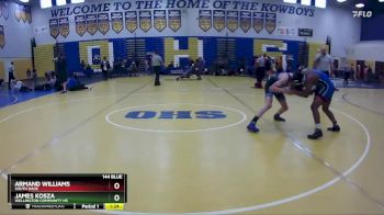 144 Blue Semifinal - James Kosza, Wellington Community Hs vs Armand Williams, South Dade