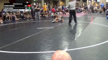 90 lbs Round 2 (6 Team) - Ethan Harris, Powerhouse vs Cruz Evans, RWA