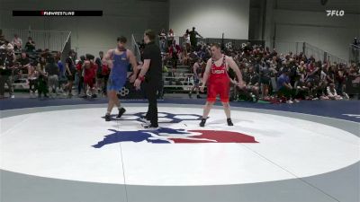 125 lbs Champ. Round 1 - William Christman, Grays Harbor Wrestling Club vs Alex Semenenko, Brown Regional Training Center