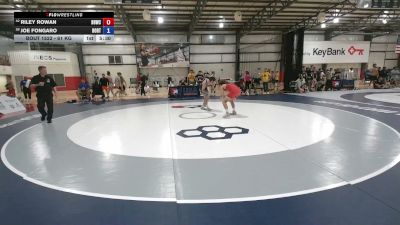 61 kg Cons. Sub-rd Of 16 - Riley Rowan, Blue Blood Wrestling Club vs Joe Fongaro, Boone RTC