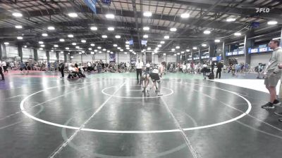 95 lbs Rr Rnd 2 - Jacob Liuzza, Buffalo Valley Wrestling Club MS Black vs Brady Genard, Mat Assassins Red