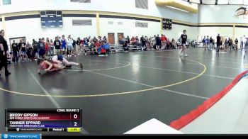 126 lbs Cons. Round 2 - Brody Gipson, Red Cobra Wrestling Academy vs Tanner Eppard, Yorktown Wrestling Club