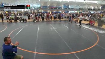 150 lbs Champ. Round 2 - Jin Davis, Unattached vs Caden Mahaffey, Unattached
