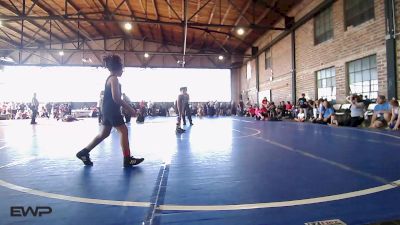 70 lbs Rr Rnd 3 - Edward Ledbetter, Muskogee Rougher Youth Wrestling vs Kayden Shadoan, Checotah Matcats