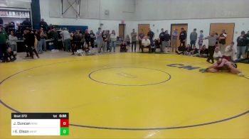 160 lbs 7th Place - Jack Duncan, Ringgold vs Ewan Olson, West Mifflin