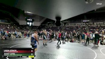175 lbs Quarterfinal - Wyatt Cates, Wrecking Crew Wrestling Club vs Jason Atencio, SLV Elite Wrestling Club