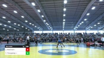 145 lbs Quarterfinal - Jaydon Robinson, IL vs Thomas Thongseng, CA