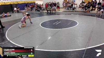 138 lbs Quarterfinal - Tommy Smith, Grindhouse Wrestling Club vs Tyler Flynn, Fountain Hills