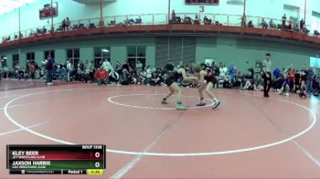 80 lbs Champ. Round 2 - Kley Beer, Jet Wrestling Club vs Jaxson Harris, Leo Wrestling Club