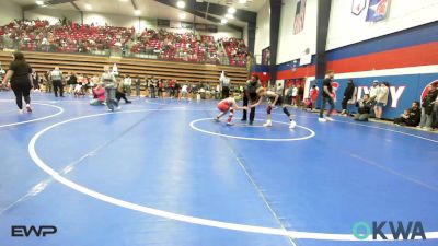73 lbs Consi Of 8 #2 - Bentley Hughart, Raw Wrestling Club vs Cain Howeth, Barnsdall Youth Wrestling