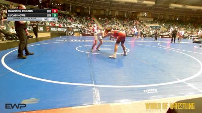 130 lbs Consi Of 8 #2 - Rawston Rogers, Bronco Wrestling Club vs Lucas Howe, Coweta Tiger Wrestling