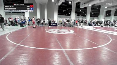 52 lbs Champ. Round 1 - Waylon Fry, Victory School Of Wrestling vs Ryker Pruett, Team Bucs - North Bend Wrestling Club