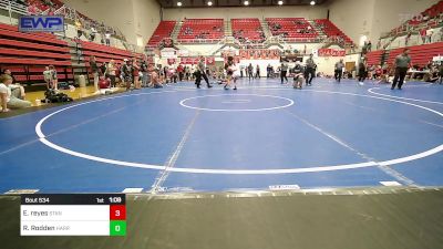 112 lbs Rr Rnd 3 - Easton Reyes, Standfast OKC vs Ryatt Rodden, Harrah Little League Wrestling