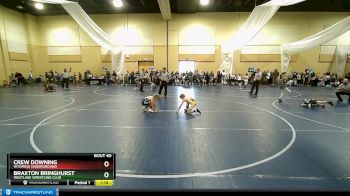 63 lbs Quarterfinal - Braxton Bringhurst, Westlake Wrestling Club vs Crew Downing, Wyoming Underground