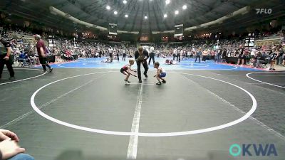 37 lbs Consolation - Grayson Mortimer, Lions Wrestling Academy vs Charlie Kane, Barnsdall Youth Wrestling