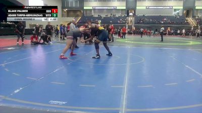 285 lbs Cons. Round 6 - Blake Palmer, Huntingdon vs Adams Turpin-Abdulrazaaq, WVU Tech (W.Va.)