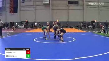 126 lbs Consi Of 4 - Jalen Vladic, Darkhorse WC vs Coen Quintana, Dinuba WC