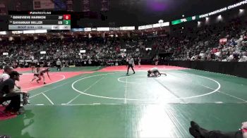 108 lbs Cons. Round 3 - Genevieve Harmon, JRP1 vs Savannah Miller, GEN2