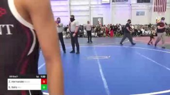 88 lbs Rr Rnd 1 - Evan Soliz, Valiant vs Zaydrein Hernandez, Rough House WC