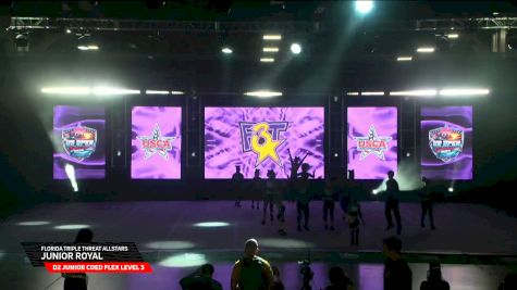 Florida Triple Threat Allstars - Junior Royal [2026 D2 Junior Coed Flex Level 3 Day 1] 2026 US Open Cheerleading & Dance Championship