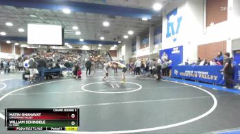 175 lbs Champ. Round 3 - William Schindele, El Toro vs Matin Ghanavat, Capistrano Valley
