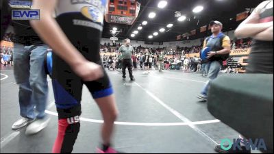 67 lbs Consi Of 8 #1 - Ellis Campbell, Saints Youth Wrestling Club vs Camden Cloyd, Noble Takedown Club